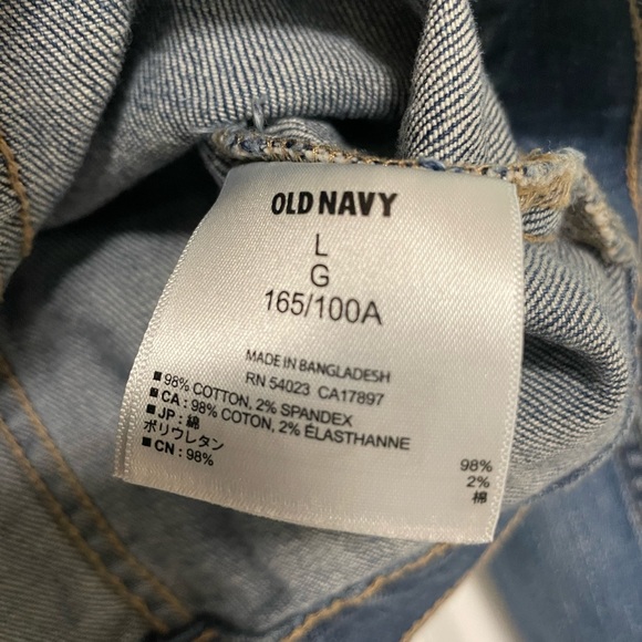 Old Navy stretch jean jacket - Picture 4 of 4